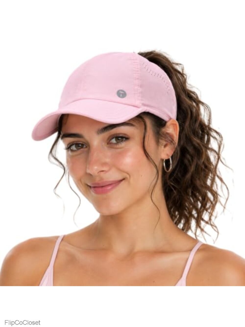 Women's Ponytail Baseball Cap UPF 50+ Cooling Lightweight Water-Resistant
